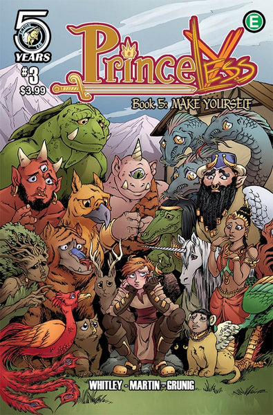 PRINCELESS MAKE YOURSELF #3 (OF 5) COVER A MARTIN & GRUNIG