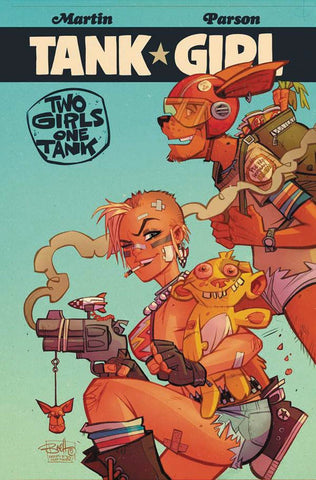 TANK GIRL 2 GIRLS 1 TANK #2 OF 4 COVER A PARSON