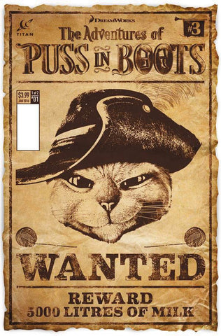 PUSS IN BOOTS #3 OF 4 COVER B VARIANT
