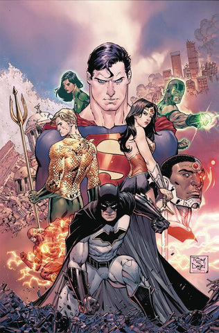 JUSTICE LEAGUE #1 1st PRINT COVER A