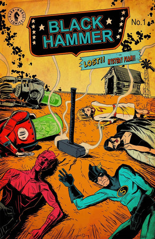 BLACK HAMMER #1 COVER B LEMIRE VARIANT