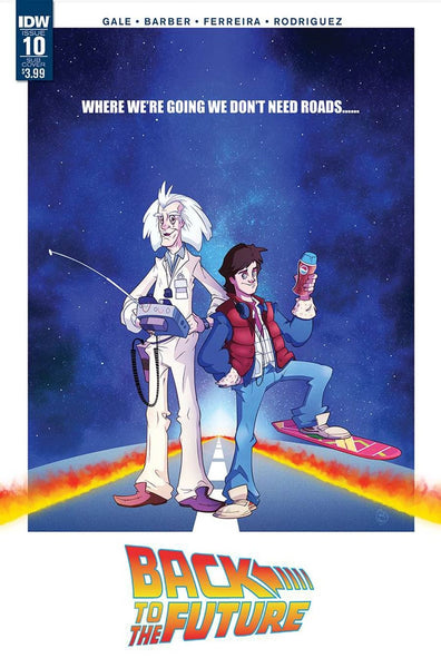 BACK TO THE FUTURE #10 SUBSCRIPTION VARIANT