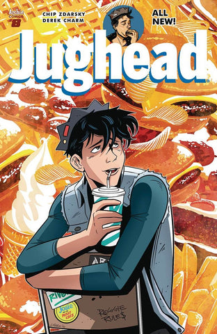 JUGHEAD #8 COVER A 1ST PRINT DEREK CHARM