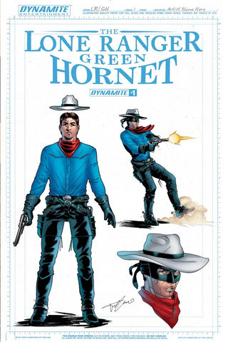 LONE RANGER GREEN HORNET #1 COVER C TIMPANO LR DESIGN VARIANT