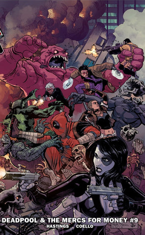 DEADPOOL & THE MERCS FOR MONEY VOL 2 #9 1st PRINT