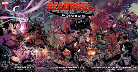 DEADPOOL TIL DEATH DO US 3 CONNECTING COVER SET