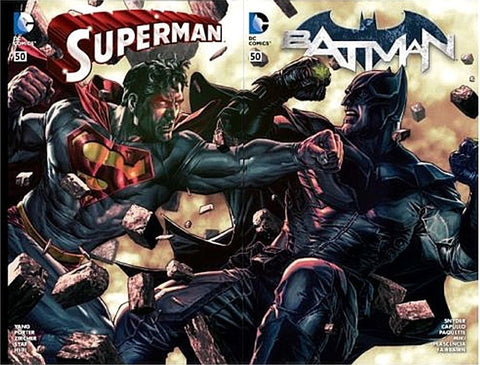 BATMAN #50 SUPERMAN #50 BERMEJO PARIS CON EXCLUSIVE VARIANT SET