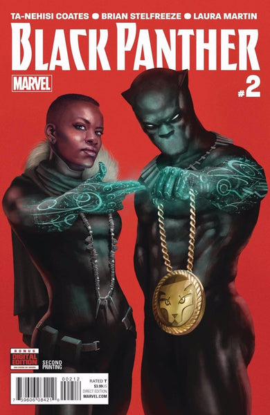 BLACK PANTHER VOL 6 #2 2nd PRINT RAHZZAH RUN THE JEWELS VARIANT