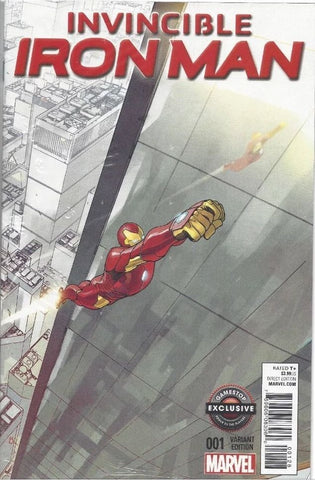 INVINCIBLE IRON MAN #1 GAMESTOP BENGAL VARIANT