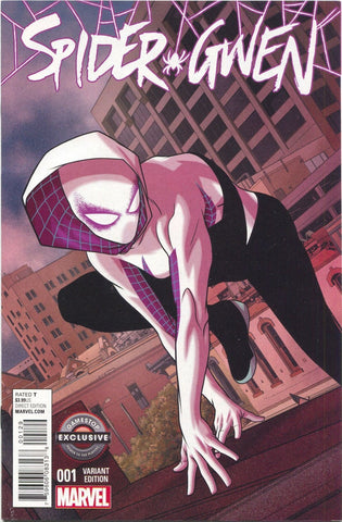 SPIDER-GWEN #1 GAMESTOP MIKE McKONE VARIANT