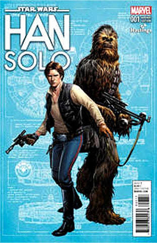 STAR WARS HAN SOLO #1 HASTINGS VARIANT