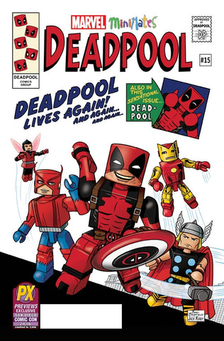 DEADPOOL VOL 5 #15 SDCC SAN DIEGO COMIC CON MINIMATES VARIANT