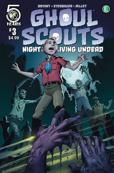 GHOUL SCOUTS NIGHT OF THE UNLIVING UNDEAD #3 C VARIANT MILLET