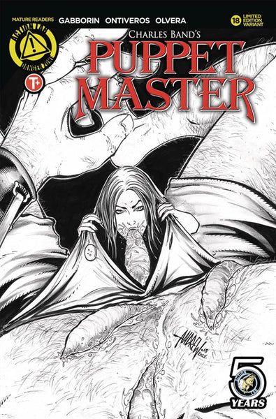 PUPPET MASTER #18 COVER D MANGUN KILL SKETCH VARIANT