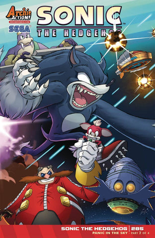 SONIC THE HEDGEHOG #285 COVER A 1ST PRINT
