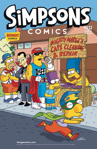 SIMPSONS COMICS #232 MAIN COVER