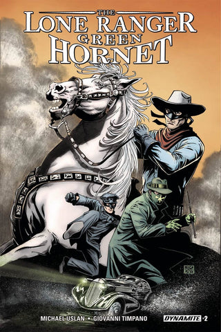 LONE RANGER GREEN HORNET #2 COVER A MAIN CASSADAY