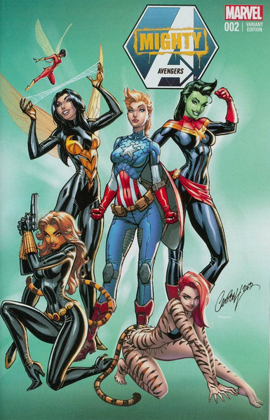 MIGHTY AVENGERS VOL 2 #2 J SCOTT CAMPBELL NYCC CON VARIANT