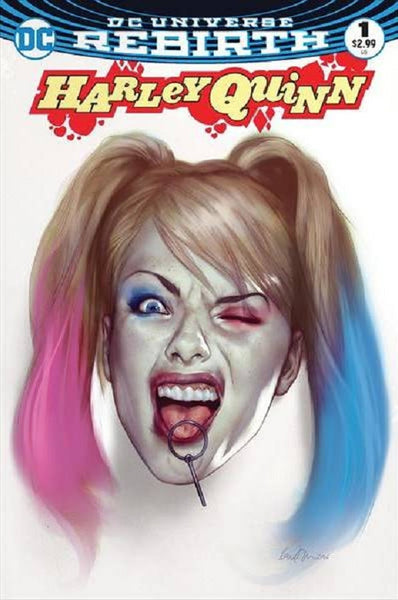 HARLEY QUINN VOL 3 #1 FORBIDDEN PLANET BEN OLIVER VARIANT