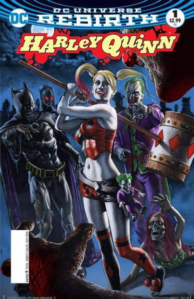 HARLEY QUINN VOL 3 #1 GOTHAM CENTRAL RODOLFO MIGLIARI VARIANT