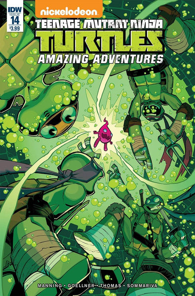 TMNT AMAZING ADVENTURES #14 1ST PRINT TURTLES