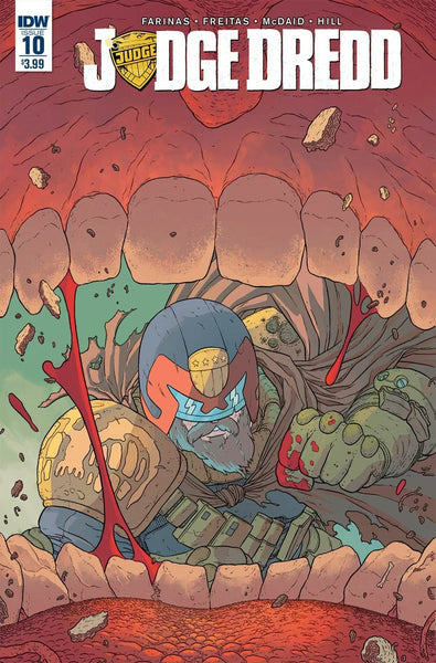 JUDGE DREDD #10 ONGOING 1st PRINT