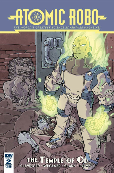 ATOMIC ROBO & THE TEMPLE OF OD #2 OF 5 1st PRINT