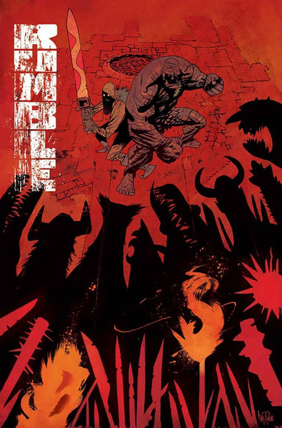 RUMBLE #14 COVER A HARREN 1st PRINT