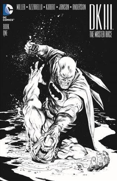 DARK KNIGHT III MASTER RACE #1 FRIED PIE B&W VARIANT