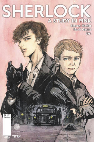 SHERLOCK A STUDY IN PINK #4 COVER A 1ST PRINT