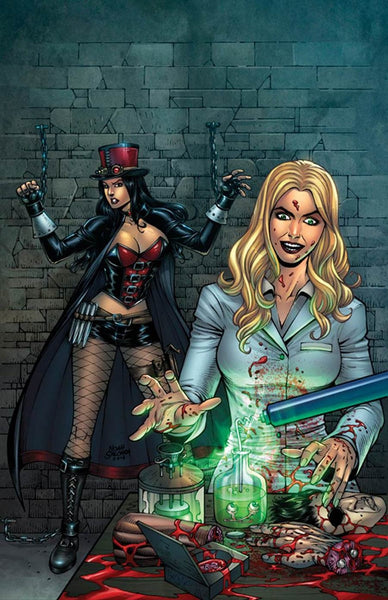 GFT VAN HELSING VS FRANKENSTEIN #2 OF 5 COVER D SALONGA VARIANT