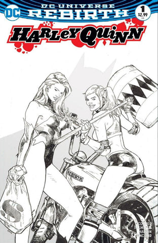 HARLEY QUINN VOL 3 #1 KWAN CHANG CLAY MANN SKETCH VARIANT