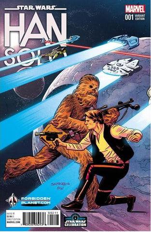 STAR WARS HAN SOLO #1 CELEBRATION FORBIDDEN PLANET IMMONEN