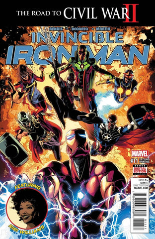 INVINCIBLE IRON MAN #11 2nd PRINT VARIANT