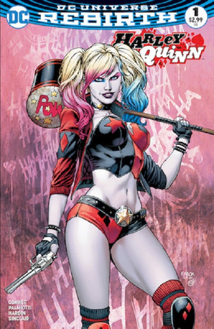 HARLEY QUINN VOL 3 #1 CINCINNATI COMIC EXPO FABOK COLOR VARIANT