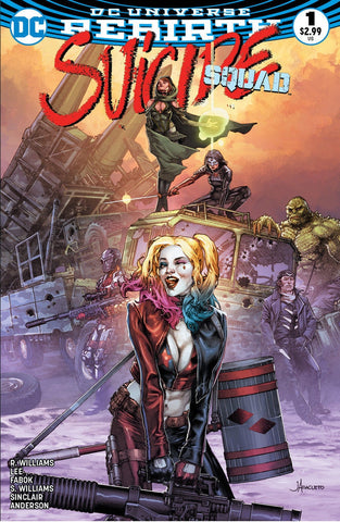 SUICIDE SQUAD VOL 4 #1 HEROIC DREAMS ANACLETO COLOR VARIANT