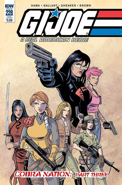 GI JOE A REAL AMERICAN HERO #228 SUBSCRIPTION VARIANT