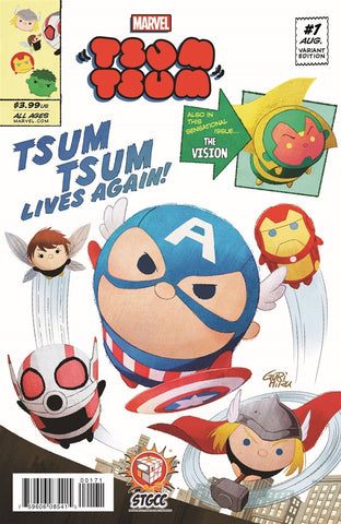 MARVEL TSUM TSUM #1 SINGAPORE TOY & GAME COMIC CON VARIANT