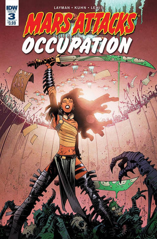 MARS ATTACKS OCCUPATION #3 (of 5) 1st PRINT