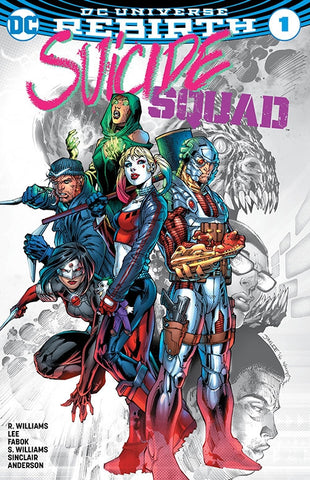 SUICIDE SQUAD VOL 4 #1 FAN EXPO JIM LEE COLOR VARIANT