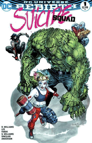 SUICIDE SQUAD VOL 4 #1 MEGA LIAM SHARP COLOR VARIANT