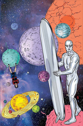 SILVER SURFER VOL 7 #9 COVER A 1ST PRINT MIKE ALLRED