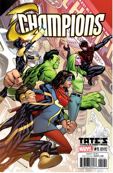 CHAMPIONS VOL 2 #1 TATES MIKE McKONE VARIANT