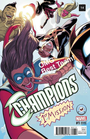 CHAMPIONS VOL 2 #1 THIRD EYE KRIS ANKA VARIANT