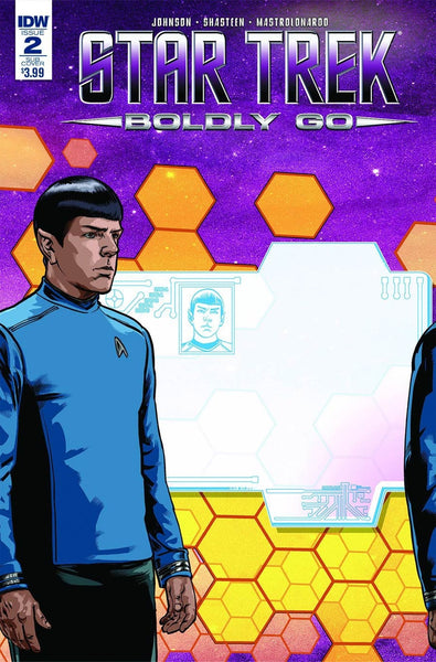 STAR TREK BOLDLY GO #2 SUB VARIANT SHASTEEN