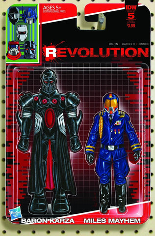 REVOLUTION #5 OF 5 SUB VARIANT D ACTION FIGURE ADAM RICHES