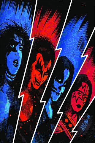 KISS VOL 3 #1 COVER M FRANKAVILLA VIRGIN VARIANT