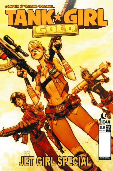 TANK GIRL GOLD #3 OF 4 COVER A ROBINSON