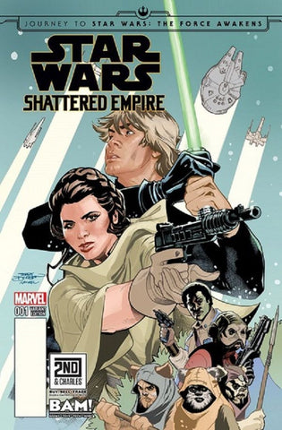 STAR WARS FORCE AWAKENS SHATTERED EMPIRE #1 BAM COLOR VARIANT