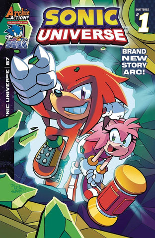 SONIC UNIVERSE #87 COVER A YARDLEY